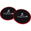 image:imageProSource Core Sliding Exercise Discs DualSided Sliders for Use on Any Surface at Home or Gym for FullBody Workouts Set of 2Red