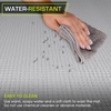 image:imageProsourceFit Classic Yoga Mat 18 3mm Thick Extra Long 72Inch Lightweight Fitness Mat with NonSlip Grip for Yoga Pilates ExerciseGray