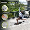 image:imageProsourceFit Classic Yoga Mat 18 3mm Thick Extra Long 72Inch Lightweight Fitness Mat with NonSlip Grip for Yoga Pilates ExerciseGray