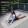 image:imageProsourceFit Classic Yoga Mat 18 3mm Thick Extra Long 72Inch Lightweight Fitness Mat with NonSlip Grip for Yoga Pilates ExerciseGray
