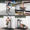 image:imageProsourceFit Dip Stand Station Heavy Duty Ultimate Body Press Bar with Safety Connector for Tricep Dips