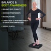 image:imageProsourceFit Exercise Balance Pad NonSlip Cushioned Foam Mat amp Knee Pad for Fitness and Stability Training Yoga Physical TherapyBlack