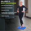 image:imageProsourceFit Exercise Balance Pad NonSlip Cushioned Foam Mat amp Knee Pad for Fitness and Stability Training Yoga Physical TherapyBlue