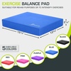 image:imageProsourceFit Exercise Balance Pad NonSlip Cushioned Foam Mat amp Knee Pad for Fitness and Stability Training Yoga Physical TherapyBlue