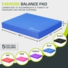 image:imageProsourceFit Exercise Balance Pad NonSlip Cushioned Foam Mat amp Knee Pad for Fitness and Stability Training Yoga Physical TherapyBlue