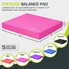image:imageProsourceFit Exercise Balance Pad NonSlip Cushioned Foam Mat amp Knee Pad for Fitness and Stability Training Yoga Physical TherapyPink