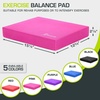 image:imageProsourceFit Exercise Balance Pad NonSlip Cushioned Foam Mat amp Knee Pad for Fitness and Stability Training Yoga Physical TherapyPink