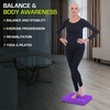 image:imageProsourceFit Exercise Balance Pad NonSlip Cushioned Foam Mat amp Knee Pad for Fitness and Stability Training Yoga Physical TherapyPurple