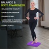 image:imageProsourceFit Exercise Balance Pad NonSlip Cushioned Foam Mat amp Knee Pad for Fitness and Stability Training Yoga Physical TherapyPurple