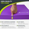image:imageProsourceFit Exercise Balance Pad NonSlip Cushioned Foam Mat amp Knee Pad for Fitness and Stability Training Yoga Physical TherapyPurple