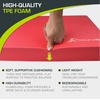 image:imageProsourceFit Exercise Balance Pad NonSlip Cushioned Foam Mat amp Knee Pad for Fitness and Stability Training Yoga Physical TherapyRed