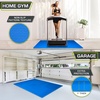 image:imageProsourceFit Extra Thick Puzzle Exercise Mat 1 EVA Foam Interlocking Tiles for Protective Cushioned Workout Flooring for Home and Gym Equipment Blue 3packBlue
