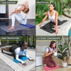 image:imageProsourceFit Extra Thick Yoga Knee Pad and Elbow Cushion 15mm 58 Fits Standard Mats for Pain Free Joints in Yoga Pilates Floor WorkoutsBlack