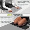 image:imageProsourceFit Extra Thick Yoga Knee Pad and Elbow Cushion 15mm 58 Fits Standard Mats for Pain Free Joints in Yoga Pilates Floor WorkoutsBlack