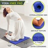 image:imageProsourceFit Extra Thick Yoga Knee Pad and Elbow Cushion 15mm 58 Fits Standard Mats for Pain Free Joints in Yoga Pilates Floor WorkoutsBlue