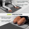 image:imageProsourceFit Extra Thick Yoga Knee Pad and Elbow Cushion 15mm 58 Fits Standard Mats for Pain Free Joints in Yoga Pilates Floor WorkoutsGrey