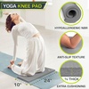 image:imageProsourceFit Extra Thick Yoga Knee Pad and Elbow Cushion 15mm 58 Fits Standard Mats for Pain Free Joints in Yoga Pilates Floor WorkoutsGrey