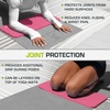 image:imageProsourceFit Extra Thick Yoga Knee Pad and Elbow Cushion 15mm 58 Fits Standard Mats for Pain Free Joints in Yoga Pilates Floor WorkoutsPink