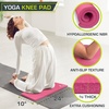 image:imageProsourceFit Extra Thick Yoga Knee Pad and Elbow Cushion 15mm 58 Fits Standard Mats for Pain Free Joints in Yoga Pilates Floor WorkoutsPink