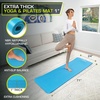 image:imageProsourceFit Extra Thick Yoga and Pilates Mat 71inch Long High Density Exercise Mat with Comfort Foam and Carrying StrapAqua