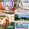 image:imageProsourceFit Extra Thick Yoga and Pilates Mat 71inch Long High Density Exercise Mat with Comfort Foam and Carrying StrapBlack