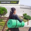 image:imageProsourceFit Extra Thick Yoga and Pilates Mat 71inch Long High Density Exercise Mat with Comfort Foam and Carrying StrapGreen