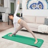 image:imageProsourceFit Extra Thick Yoga and Pilates Mat 71inch Long High Density Exercise Mat with Comfort Foam and Carrying StrapGreen