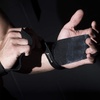 image:imageProsourceFit Gymnastics Hand Grips PU Leather Pair for PullUps Weight Lifting and Kettlebell ExercisesSmallMedium