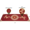image:imageProsourceFit Mandala Yoga Mat 316 5mm Thick Workout Surface with Exclusive Printed Designs for Stylish Comfort Stability and Balance NonSlip Option for Yoga and PilatesTao  Red