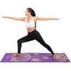 image:imageProsourceFit Mandala Yoga Mat 316 5mm Thick Workout Surface with Exclusive Printed Designs for Stylish Comfort Stability and Balance NonSlip Option for Yoga and PilatesFloret  Purple