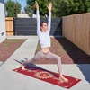 image:imageProsourceFit Mandala Yoga Mat 316 5mm Thick Workout Surface with Exclusive Printed Designs for Stylish Comfort Stability and Balance NonSlip Option for Yoga and PilatesTao  Red