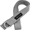 image:imageProsourceFit Metal DRing Yoga Strap 8 Durable Cotton for Stretching and FlexibilityGrey