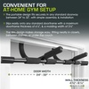 image:imageProsourceFit MultiGrip Lite Pull UpChin Up Bar Heavy Duty Doorway Upper Body Workout Bar for Home Gyms 2432