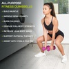 image:imageProsourceFit Neoprene Dumbbell Coated for NonSlip Grip5Pound