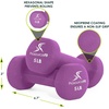 image:imageProsourceFit Neoprene Dumbbell Coated for NonSlip Grip5Pound