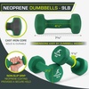 image:imageProsourceFit Neoprene Dumbbell Coated for NonSlip Grip9Pound