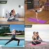 image:imageProsourceFit Original Yoga Exercise Mat 14 6mm Thick for Comfort and Stability with Carrying Straps Non Slip Multiple ColorsAqua