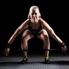 image:imageProsourceFit Pair of Barbell Weight Lifting Wrist Wraps Support with Thumb Loop RedRed