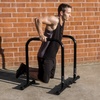 image:imageProsourceFit Power Dip Station Adjustable Height Upper Body Equipment for Home GymBlack