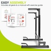 image:imageProsourceFit Power Dip Station Adjustable Height Upper Body Equipment for Home GymBlack
