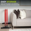 image:imageProsourceFit Power Dip Station Adjustable Height Upper Body Equipment for Home GymRed