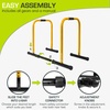 image:imageProsourceFit Power Dip Station Adjustable Height Upper Body Equipment for Home GymYELLOW