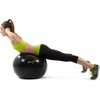 image:imageProsourceFit Stability Exercise Ball with Foot Pump Black 55 65 75 cm AntiBurst up to 2000 lb for Fitness Pilates Balance and Yoga65cm