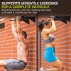 image:imageProsourceFit WallMounted PullUp  ChinUp Bar Heavy Duty 300 lb Capacity Black