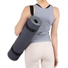 image:imageProsourceFit Yoga Mat Carrying Sling Easy Adjustable Carry Strap 60 Long Cotton Black