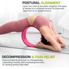 image:imageProsourceFit Yoga Wheel Prop 12 for Improving Yoga Poses Backbends Flexibility Balance Stretching Relaxation