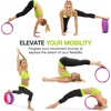image:imageProsourceFit Yoga Wheel Prop 12 for Improving Yoga Poses Backbends Flexibility Balance Stretching Relaxation