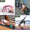 image:imageProsourceFit Yoga WheelsBlackWhite