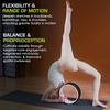 image:imageProsourceFit Yoga WheelsBlackWhite