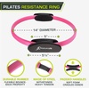 image:imageThe ProsourceFit Resistance Ring enhances Pilates Workouts with Light Resistance to Help Tone and Strengthen Your Entire core and BodyPink